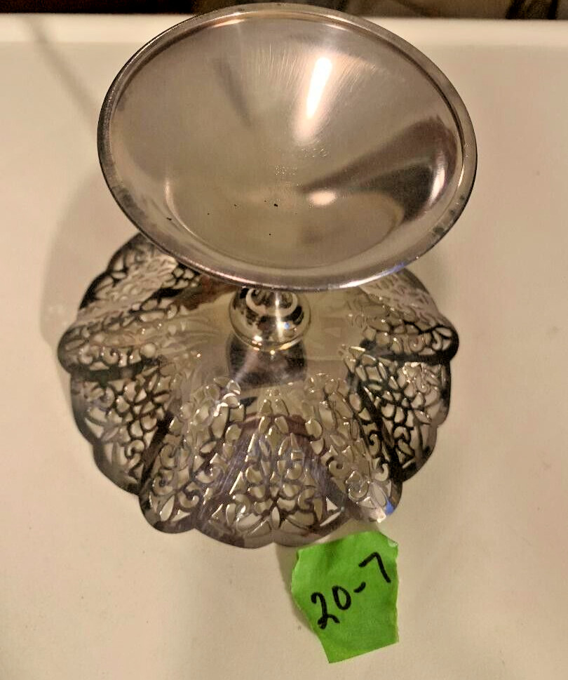 Vintage International Silver Co. Lovelace Candy Dish #2296 LOT#7-20