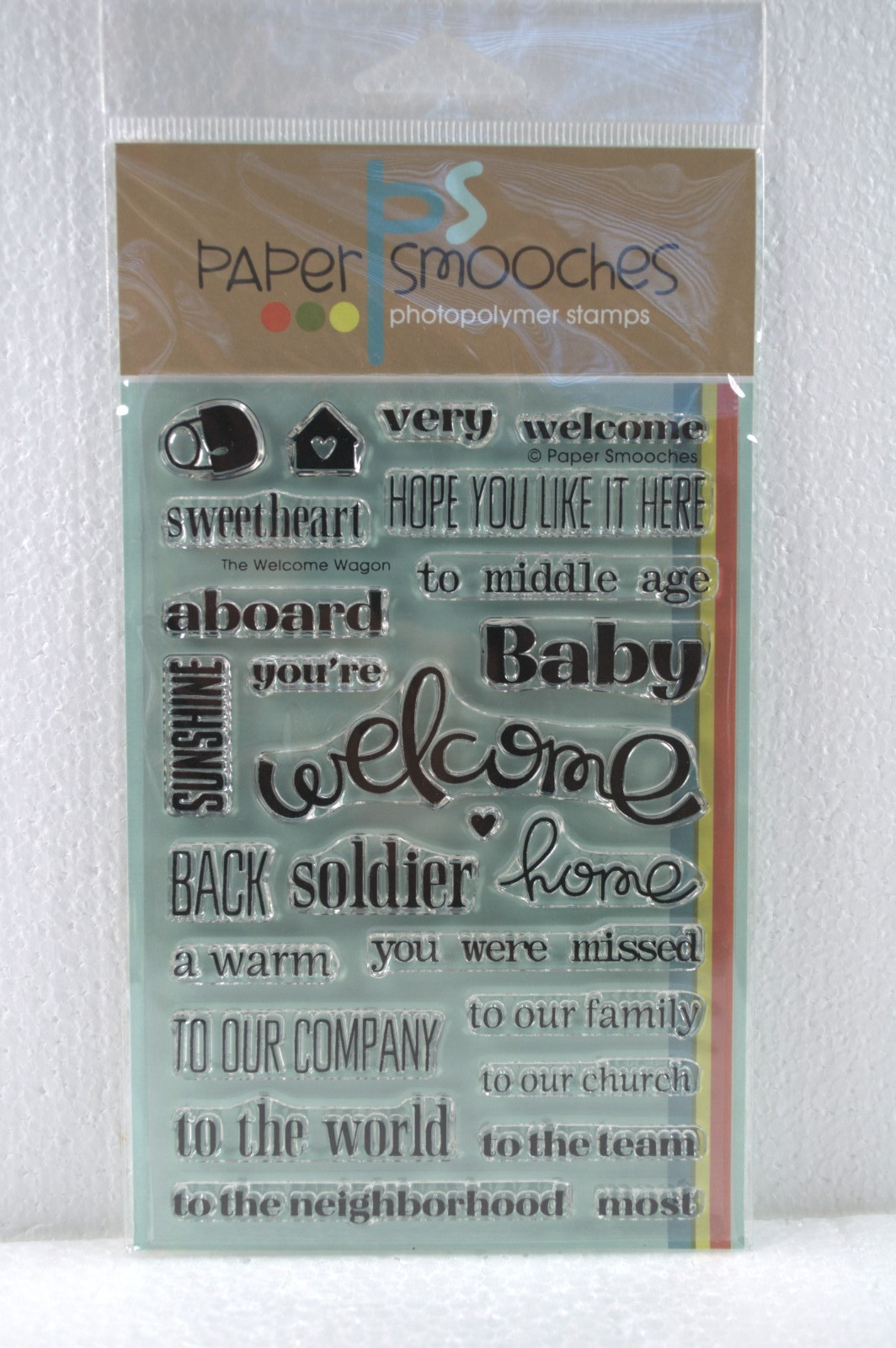 24 Different PAPER SMOOCHES Clear Stamps - YOU PICK! - NEW
