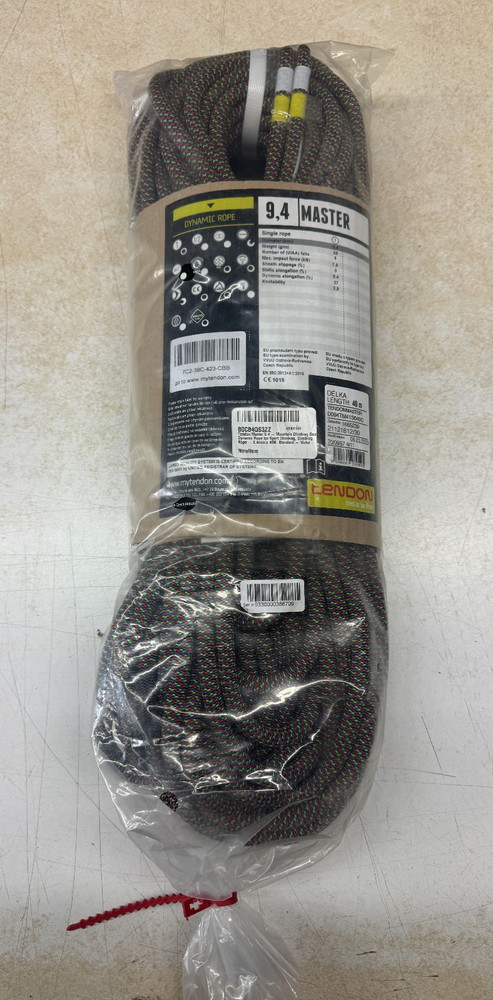 TENDON Master 9.4mm Dynamic Climing Rope - Purple