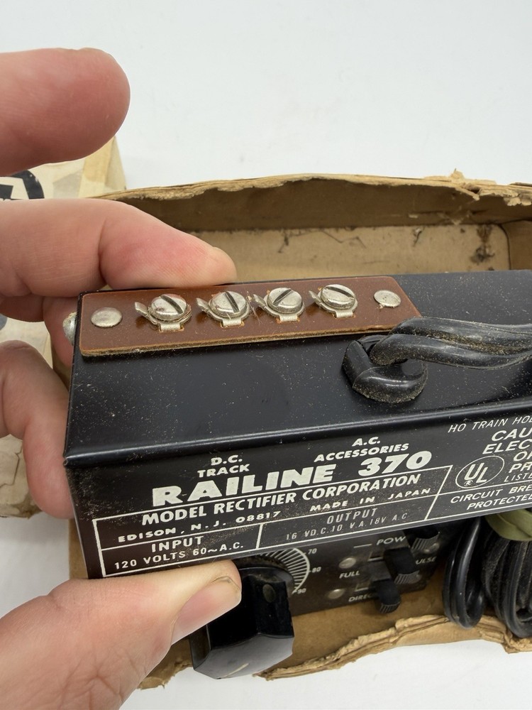 MRC Railine 370 Model Train Transformer Control (untested)