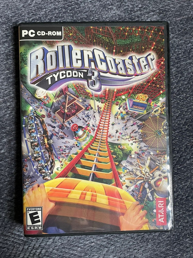 Rollercoaster Tycoon Case With Artwork Only