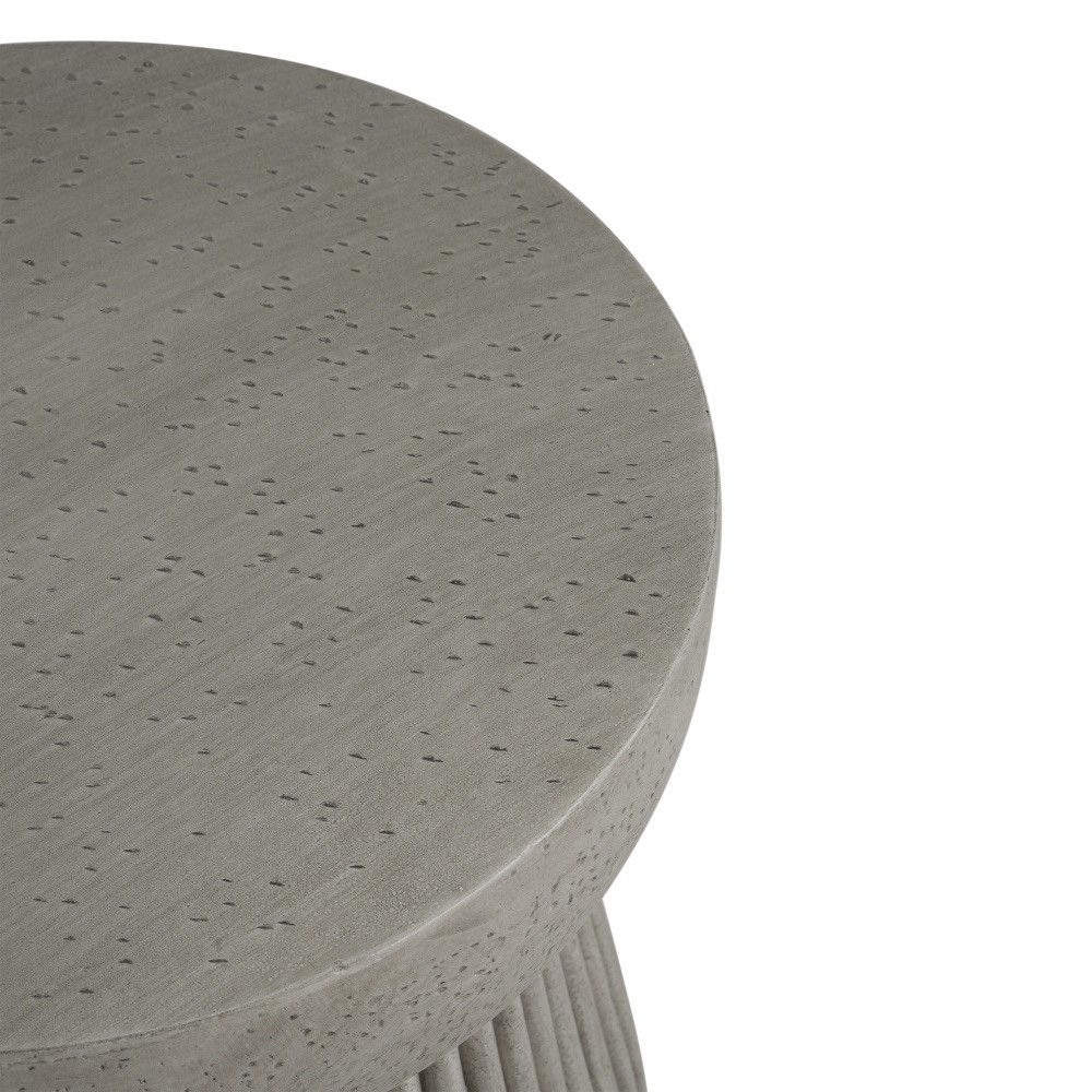 Outdoor Light Weight Concrete Side Table