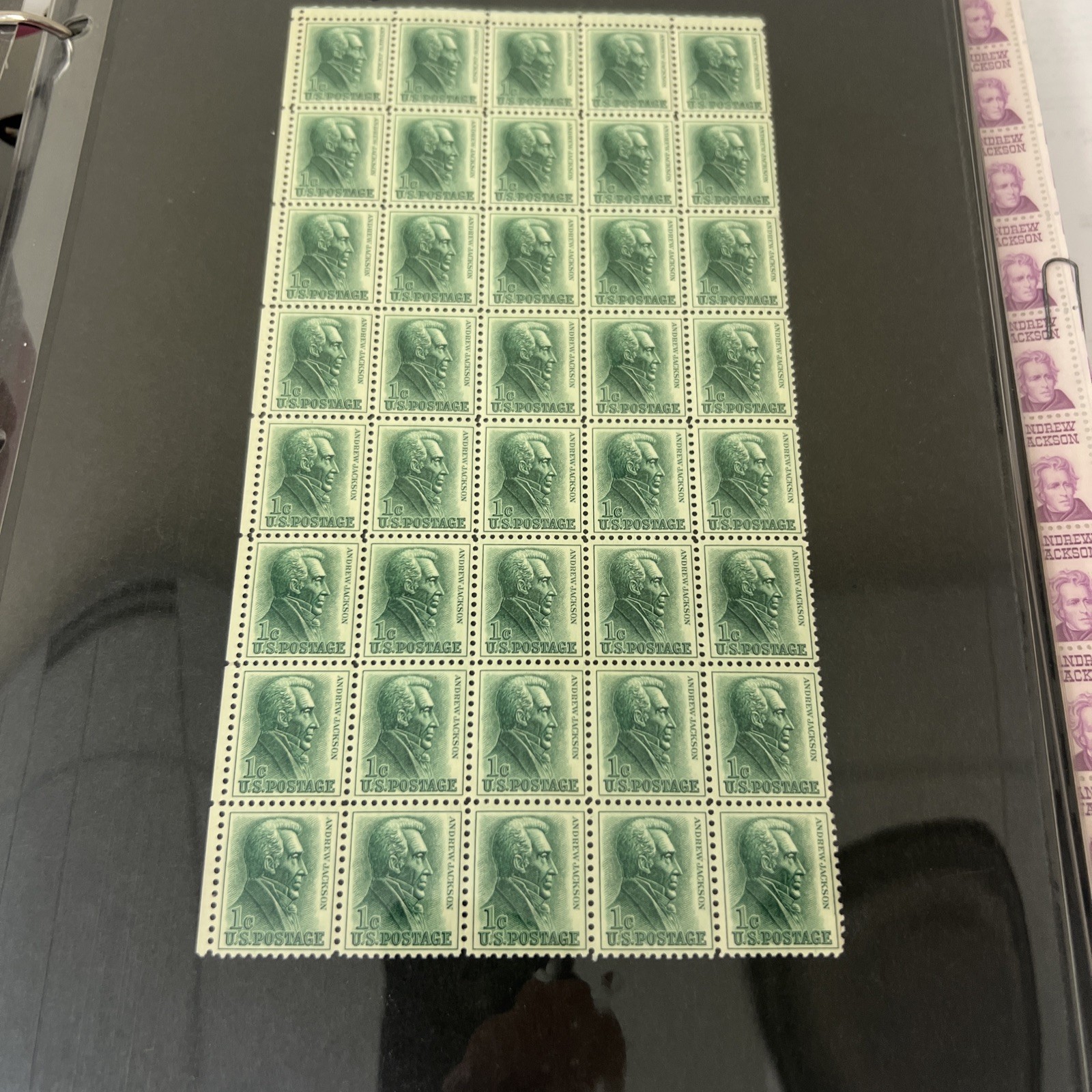 HUGE Unsearched Binder Of New and Used Stamps Vintage US And Overseas Make Offer