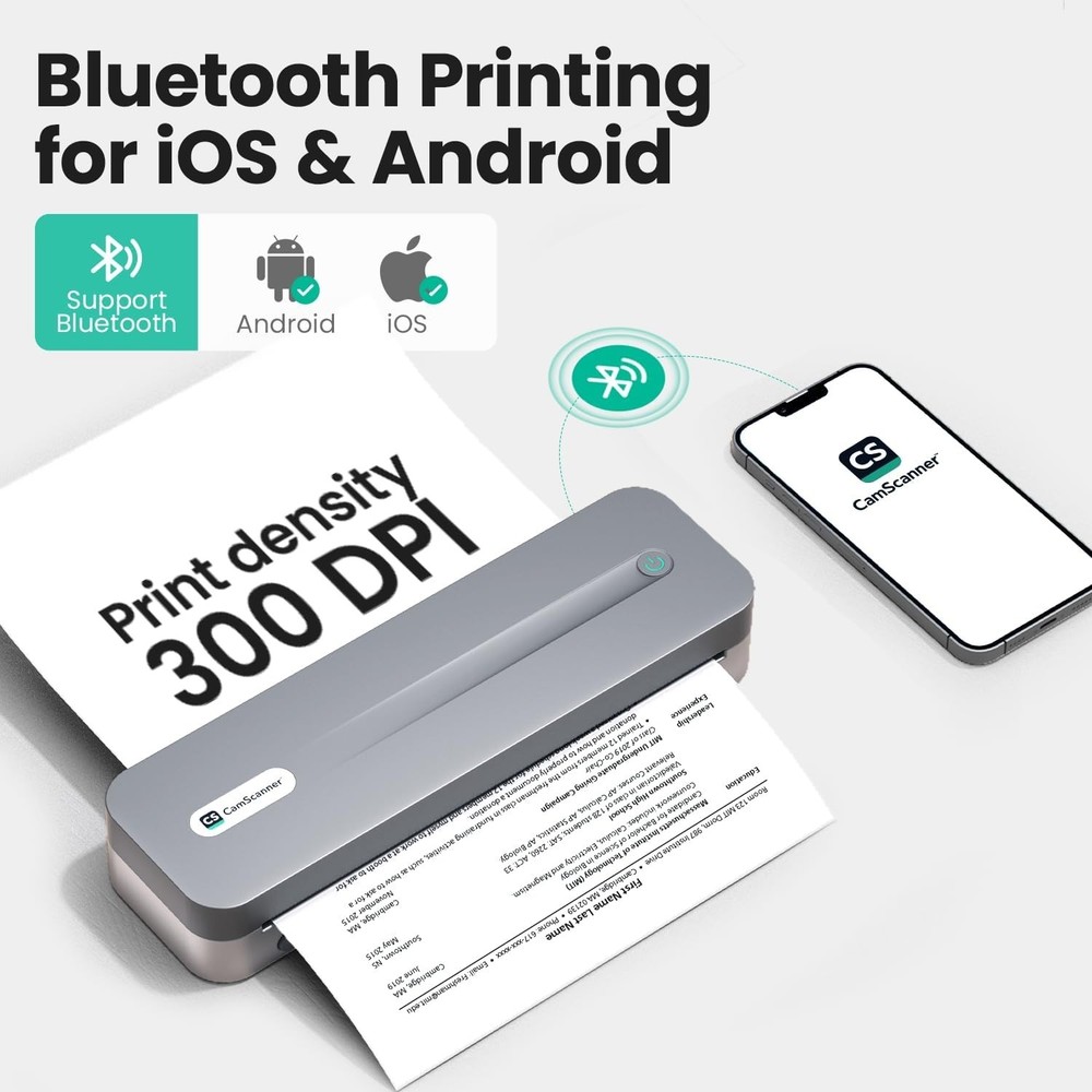 CamScanner P1 Pro Thermal Printer Portable Bluetooth