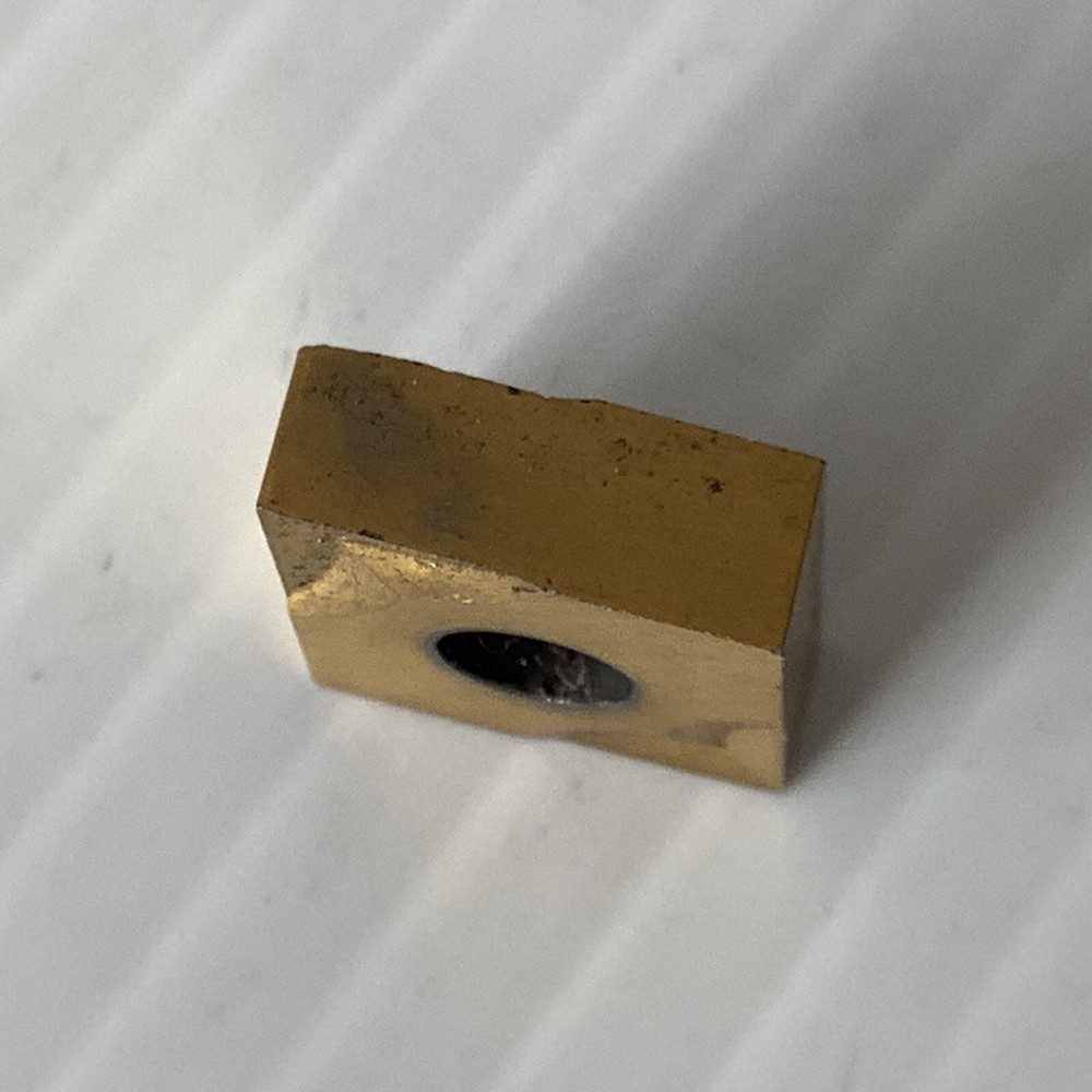 Gold Carbide Turning Insert Diamond Shape Unbranded