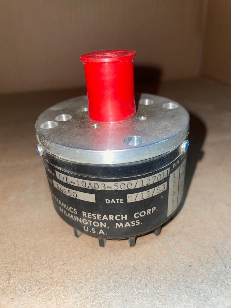 Dynamics Research 77L10-A03-500/1270LL Rotary Encoder USIP