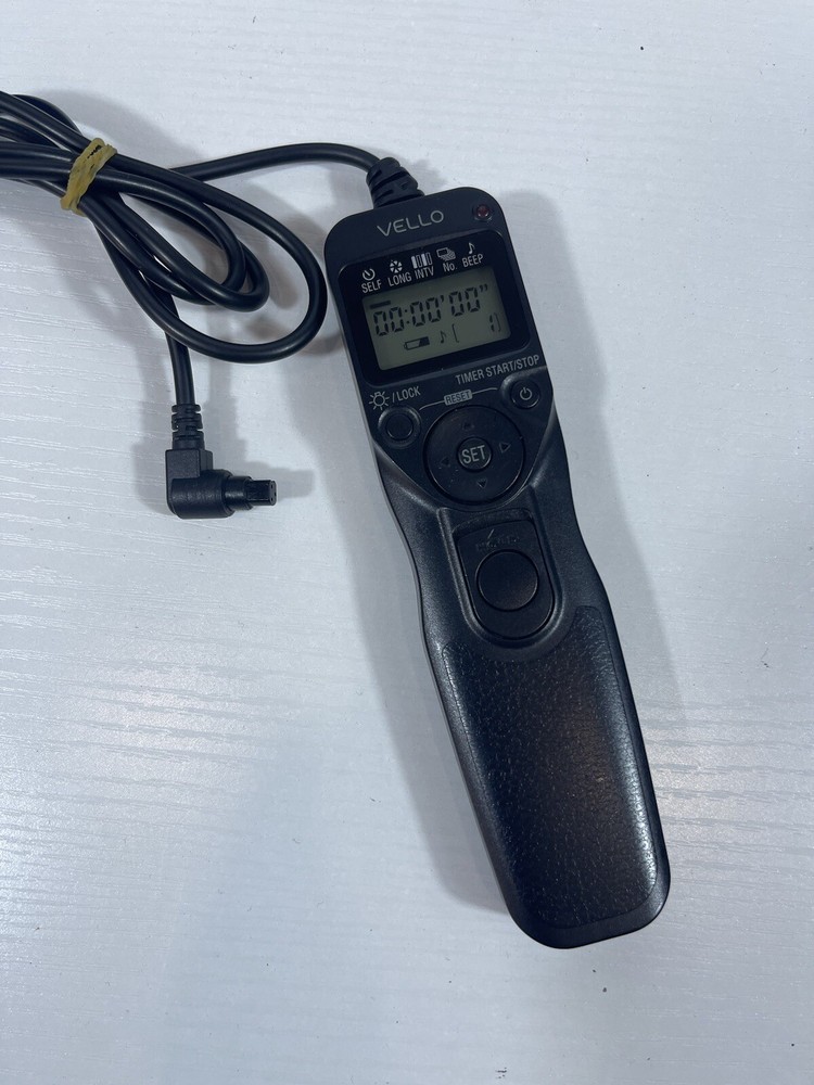 Vello ShutterBoss ll Remote Switch with Digital Timer Cannon 3 Pin