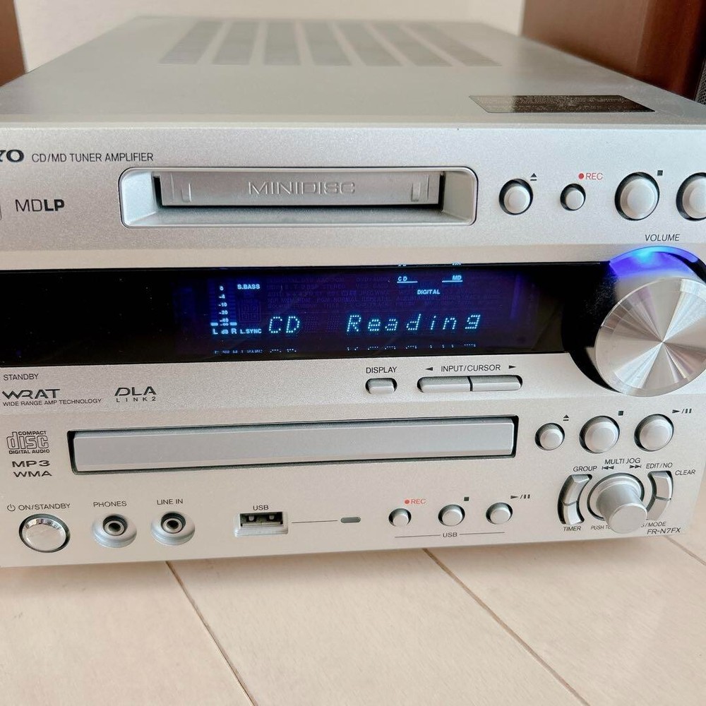 ONKYO FR-N7FX CD MD Recorder Compact Disk Mini Disk Deck from Japan