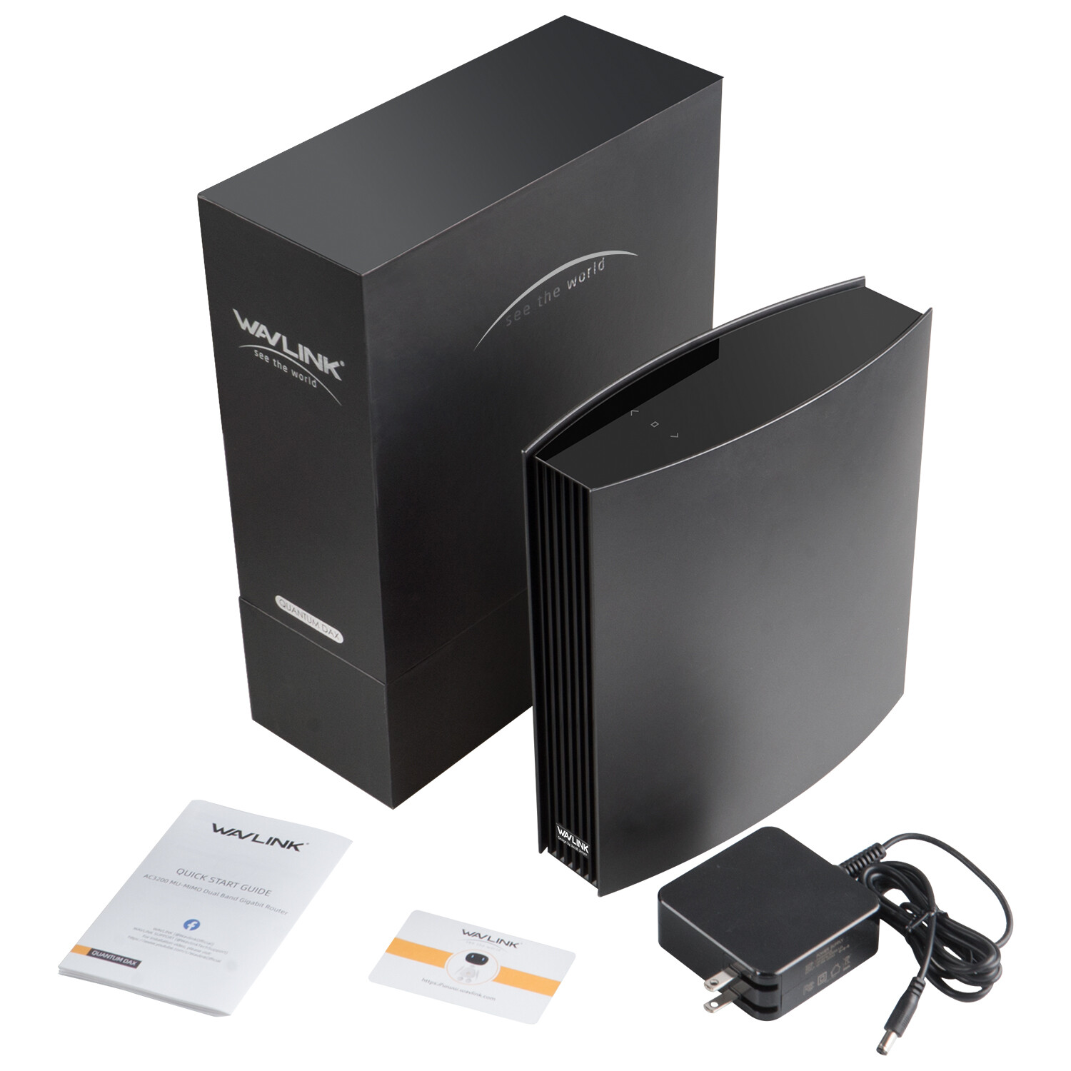 WAVLINK AC3200 Dual-Band Wireless Wi-Fi Router MU-MIMO Gigabit Internet Router