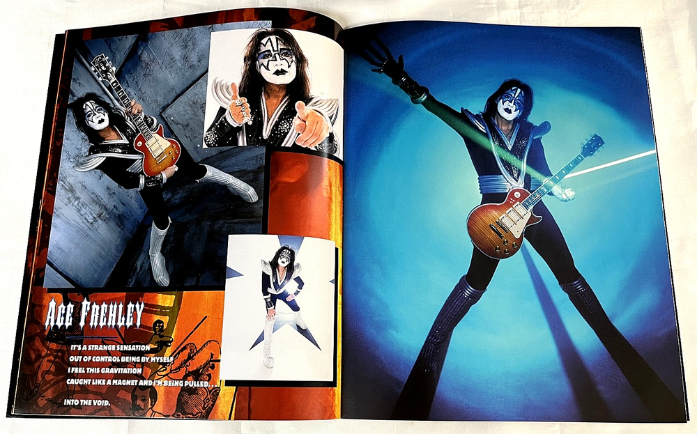 KISS Dodger Stadium October 1998 Psycho Circus Tourbook Program 3-D Glasses Ace