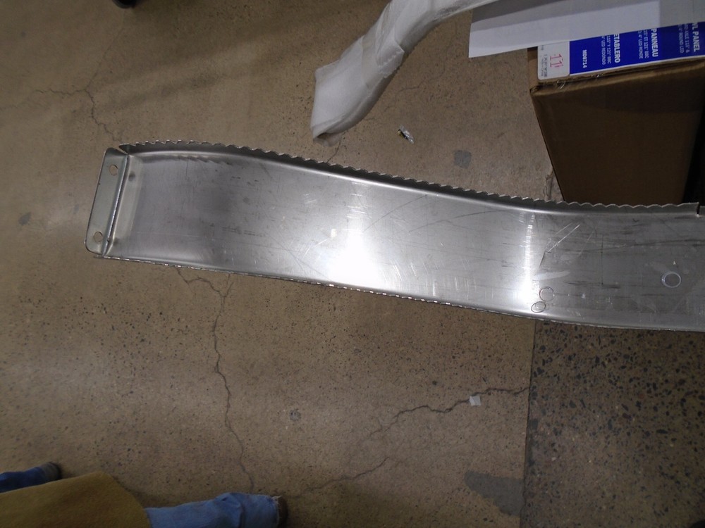 64in Pair Chrome Sleeper Panels For Freightliner 94+ Able body
