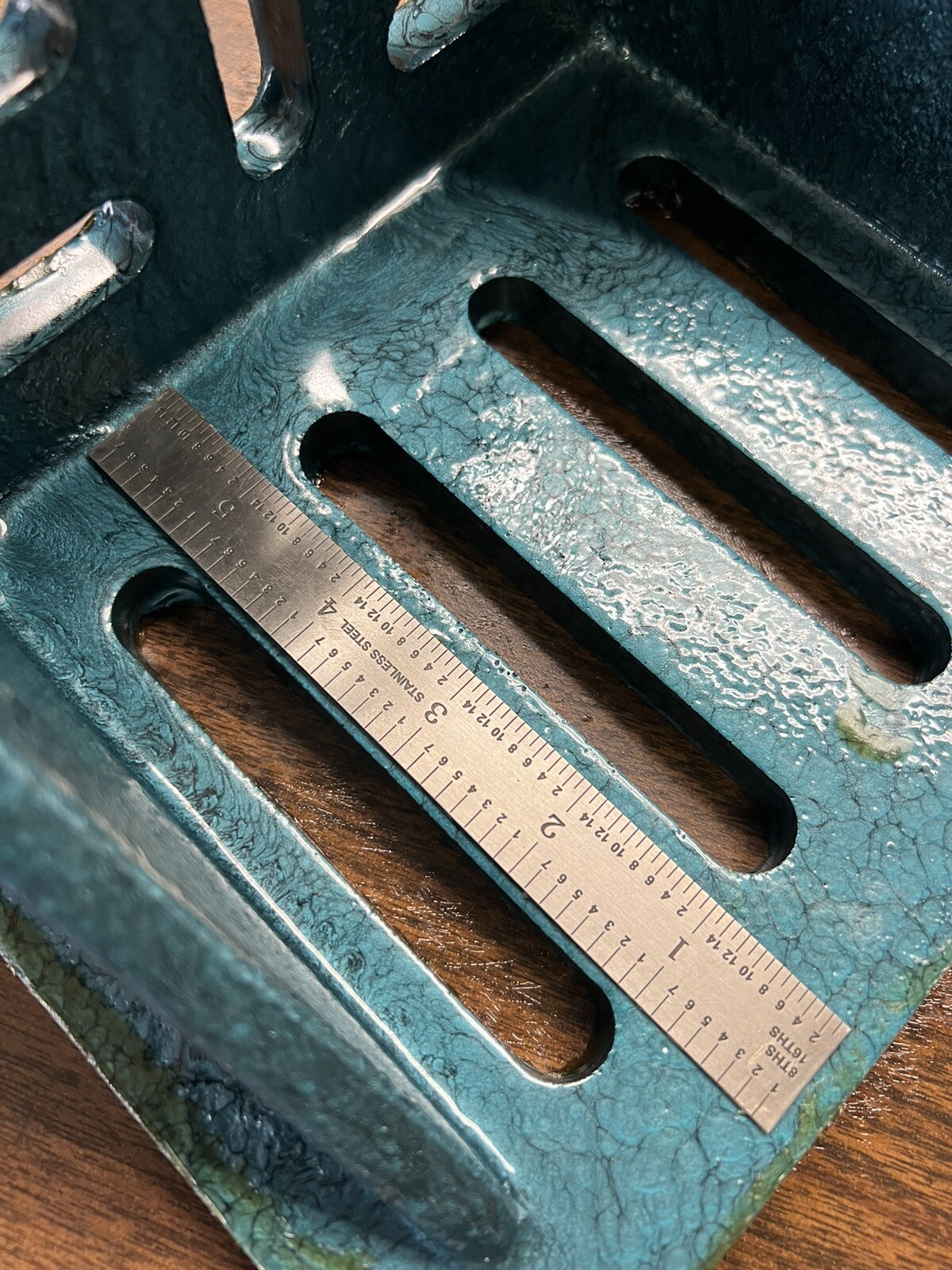 Slotted Angle Plate webbed End 9x7x6”" high tensil accurate ground SAPW-976-new