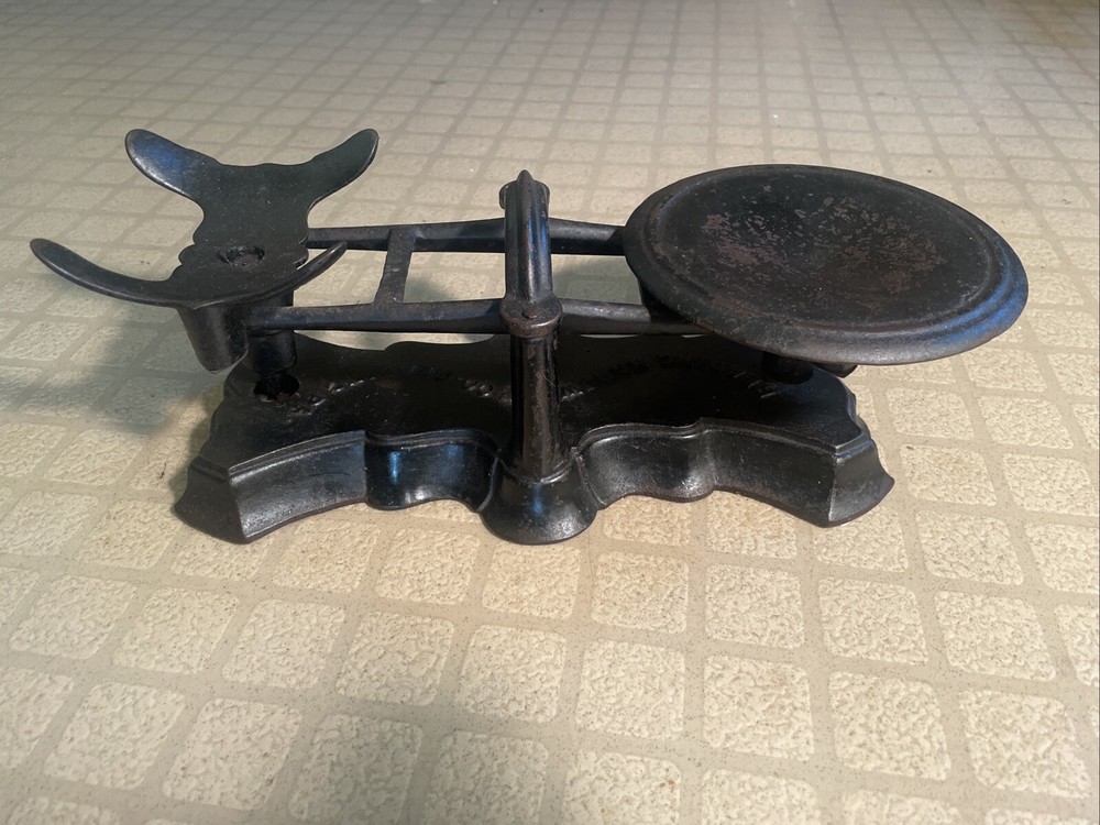 Antique Candy Store Balance Scale Reading Hardware