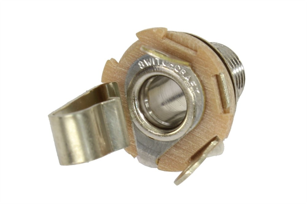 Switchcraft 1/4" Guitar LONG theaded Input/Output Jack