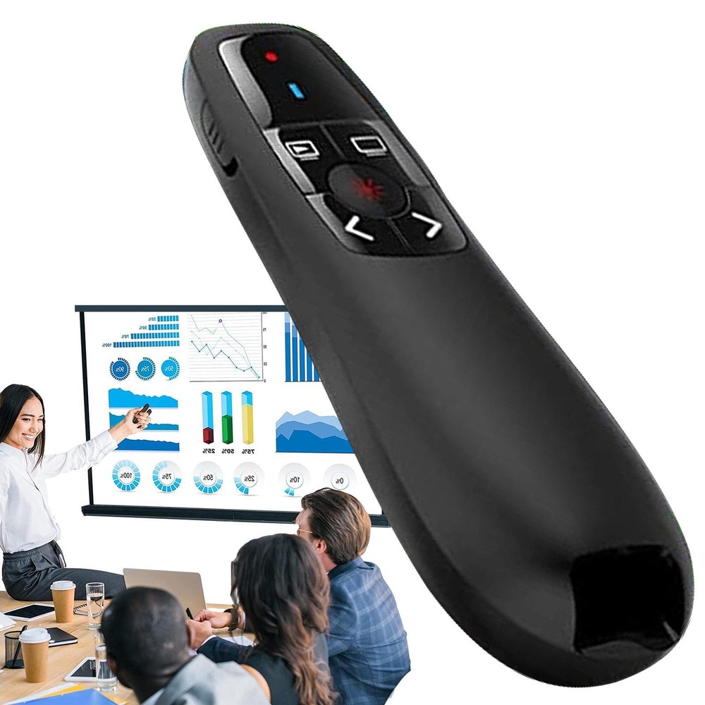 Power point Presentation Remote Wireless USB PPT Presenter Laser Pointer Clicker