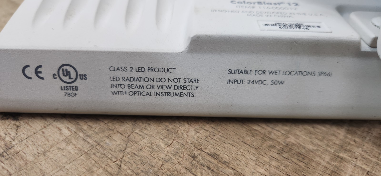 Philips Color Kinetics ColorBlast 12 Powercore LED Floodlight #116-000012