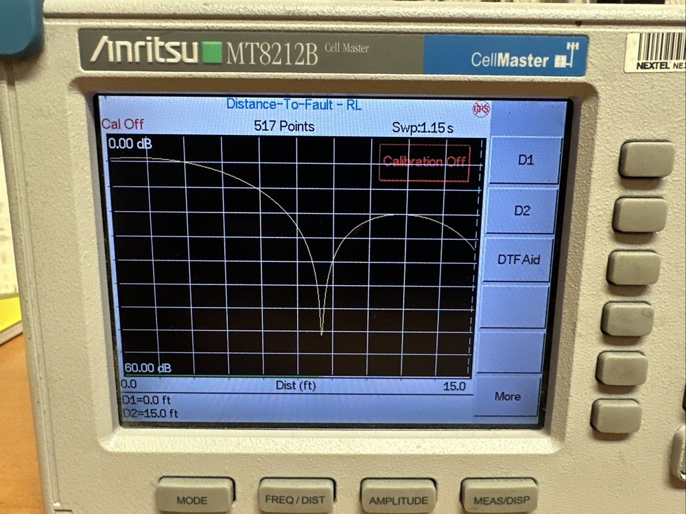 Anritsu MT8212B Many Options (Spectrum Analyzer, Cable/Antenna Analyzer)