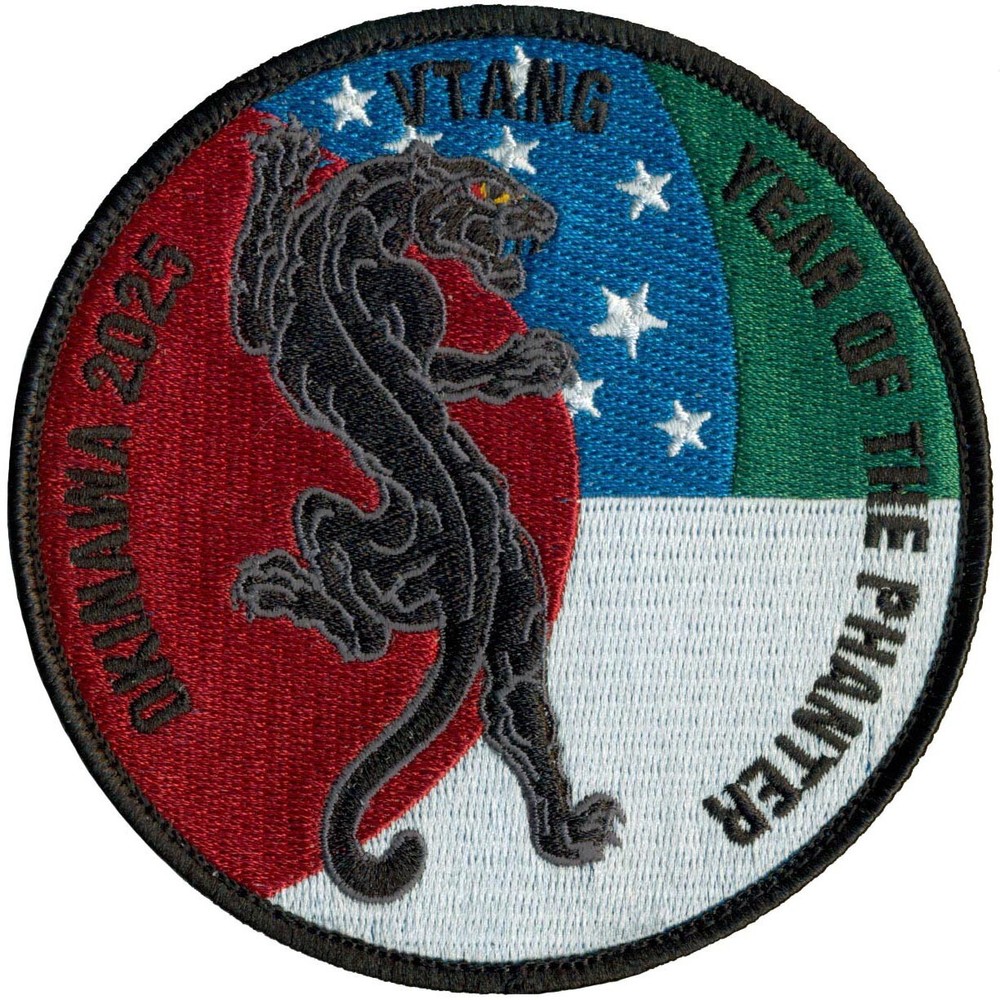 USAF 158th FIGHTER WING – PACOM GLOBAL FORCE MANAGEMENT DEPLOYMENT 2025  - PATCH