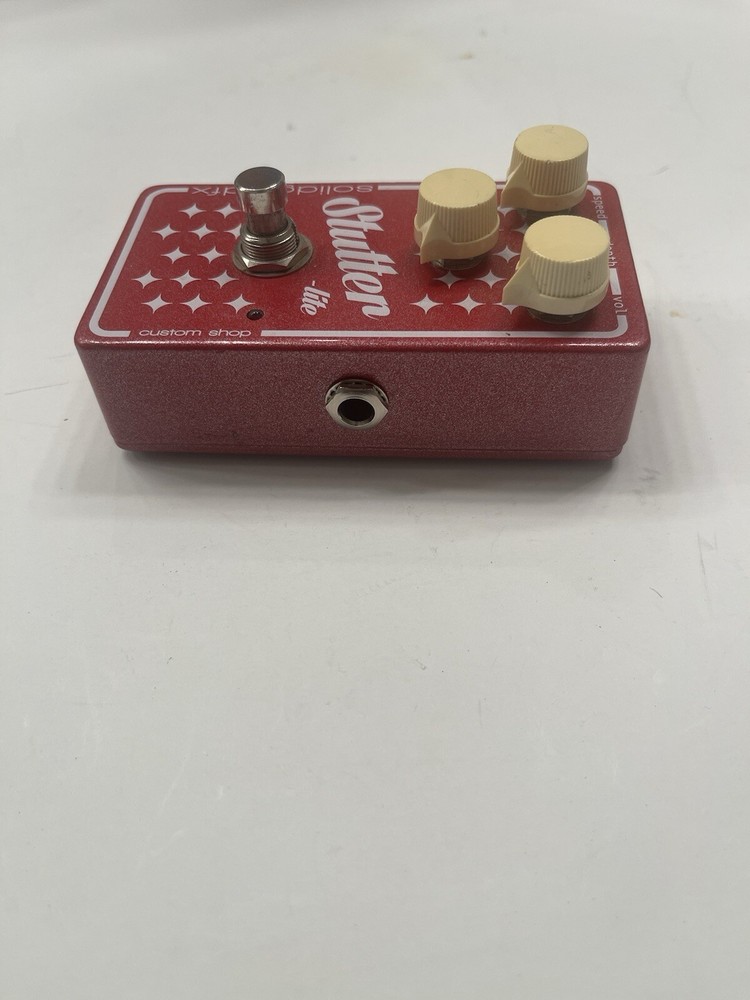 SolidGoldFX Stutter Lite Tremolo Analog Solid Gold FX Guitar Effect Pedal