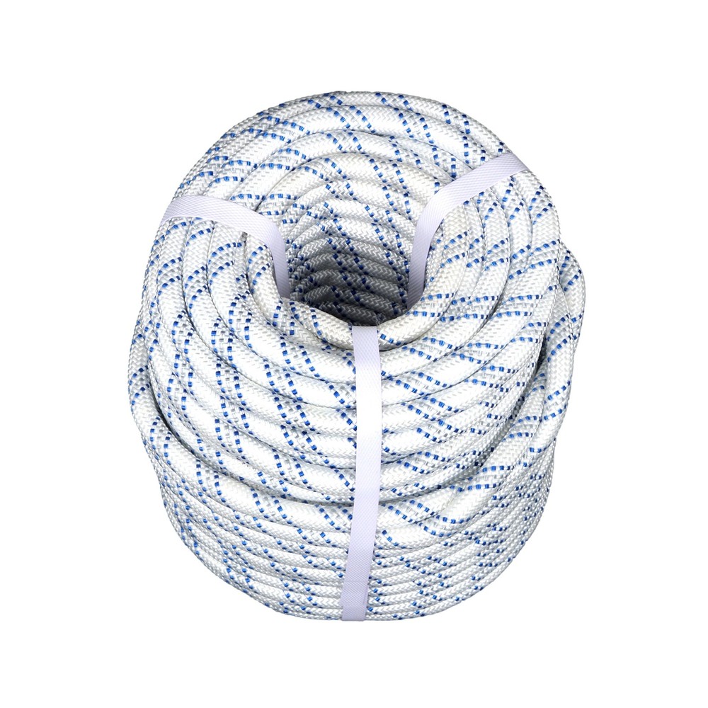 LABLT Double Braid Polyester Rope Bull Tree Rigging Work Utility (120FT 1/2inch)