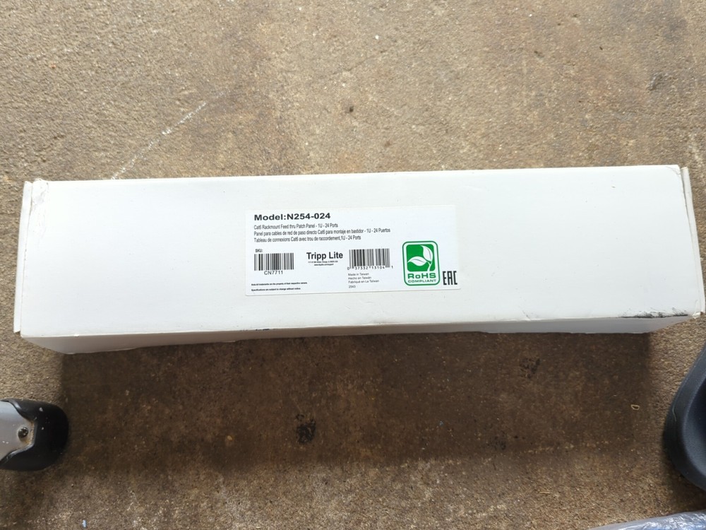 NEW TRIPP LITE N254-024 PATCH PANEL