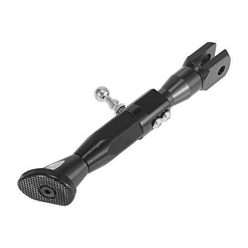 Universal Adjustable Motorcycle Kickstand Side Support Stand CNC Black