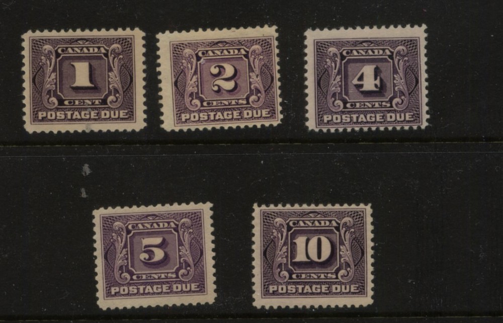 Canada  J1-5  mint          MS0614