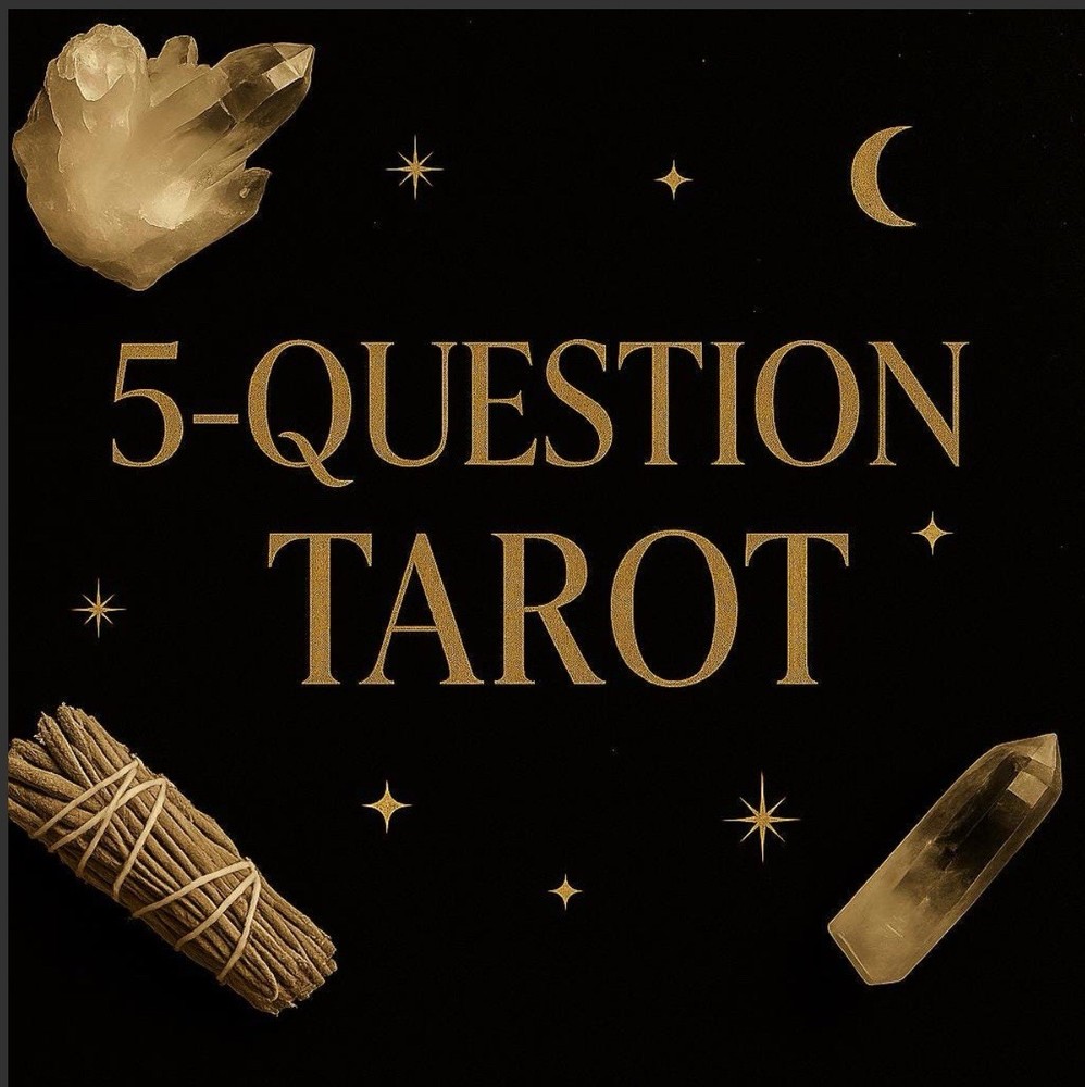 Same-Day 5-Question Digital Tarot Reading-TheSpiritualJournee