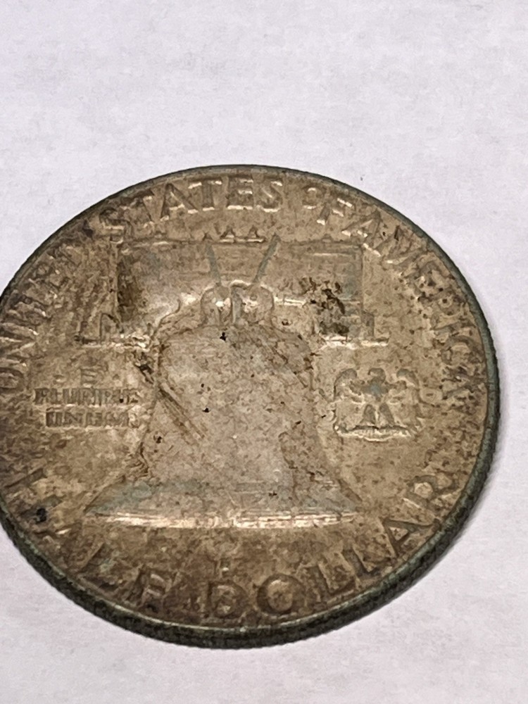 1961 P FRANKLIN HALF DOLLAR 90% SILVER
