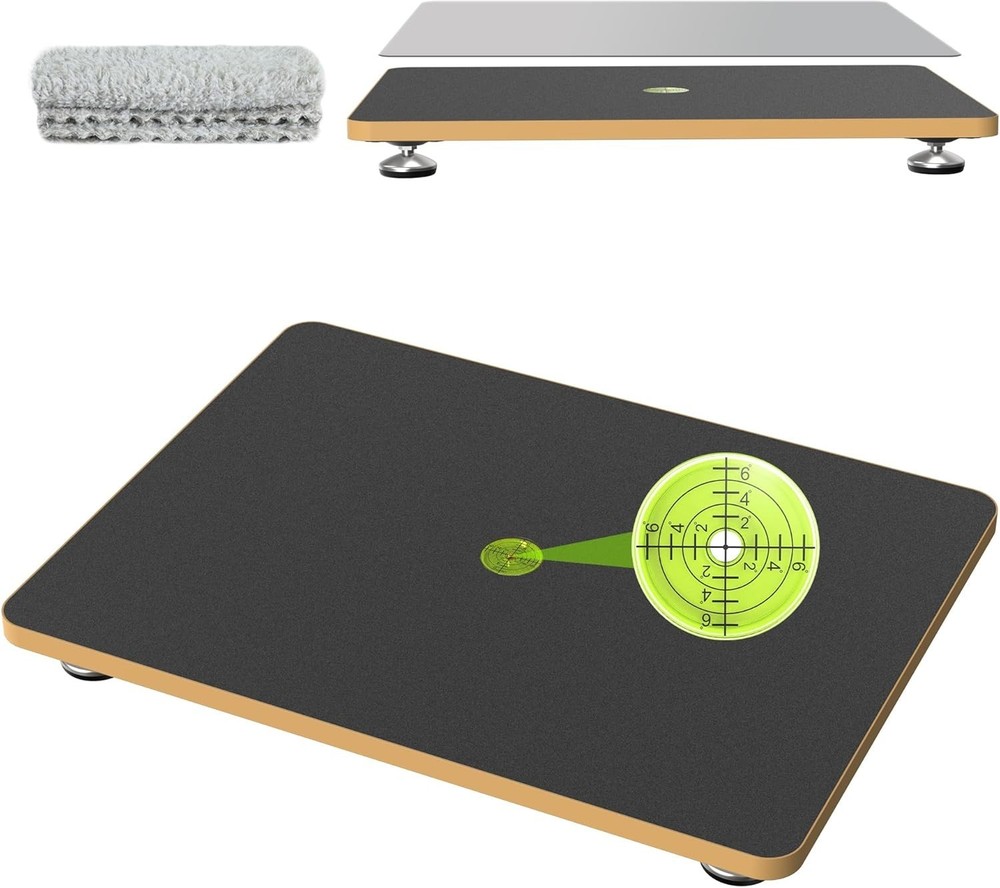 Leveling Table for Epoxy Resin, 16''x 12'' Adjustable Precision Leveling Plat...