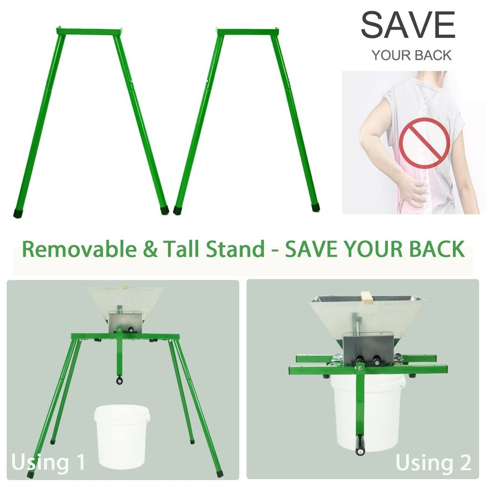 Manual Fruit Crusher Apple Juicer Press Machine
