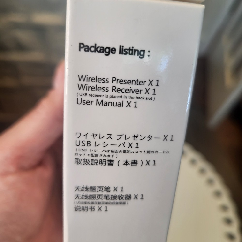 Beboncool Wireless Presenter Model D100, 2.4 GHz