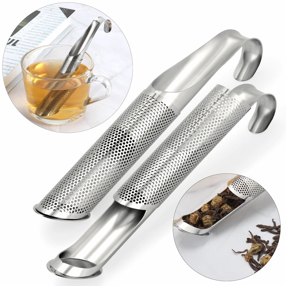 Tea Strainer Stainless Steel TeaBall Infuser Tea Spoon Filter Loose Tea Diffuser