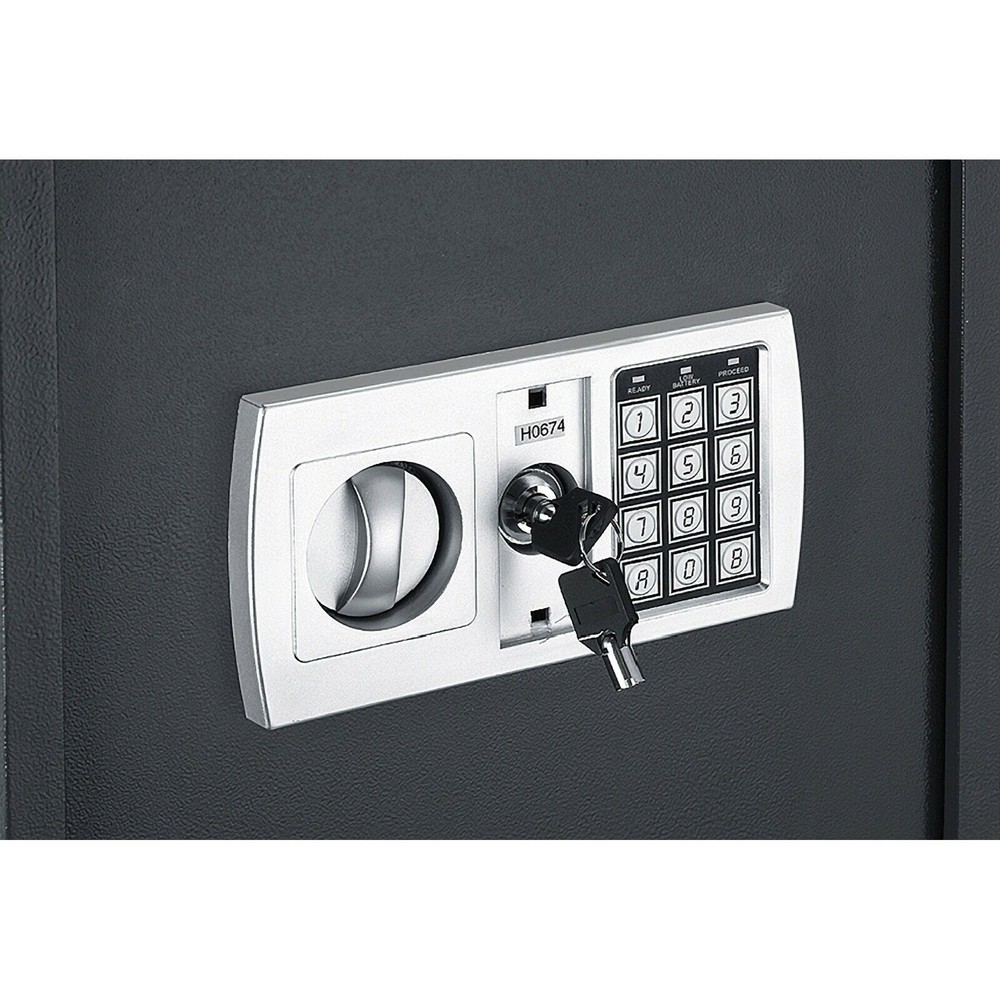 Large Electronic Digital Safe Jewelry Home Secure Lock Safe 45 Pds Heavy