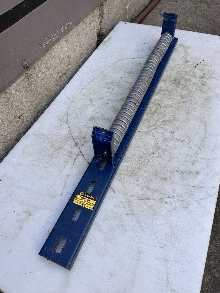 1 Current 9536SR Straight Cable Roller for Cable Puller Tugger