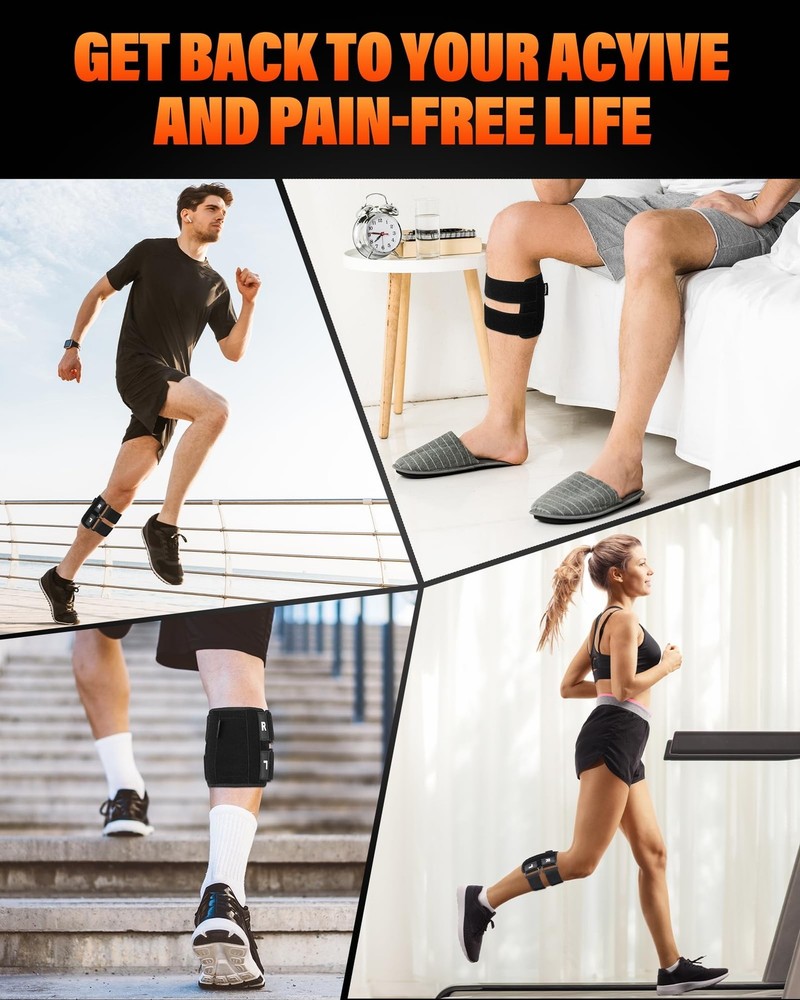 Calf Sciatica Relief Device Brace for Sciatica for Men，Calf Braces for Sc