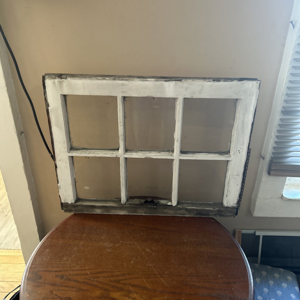 Antique window sash