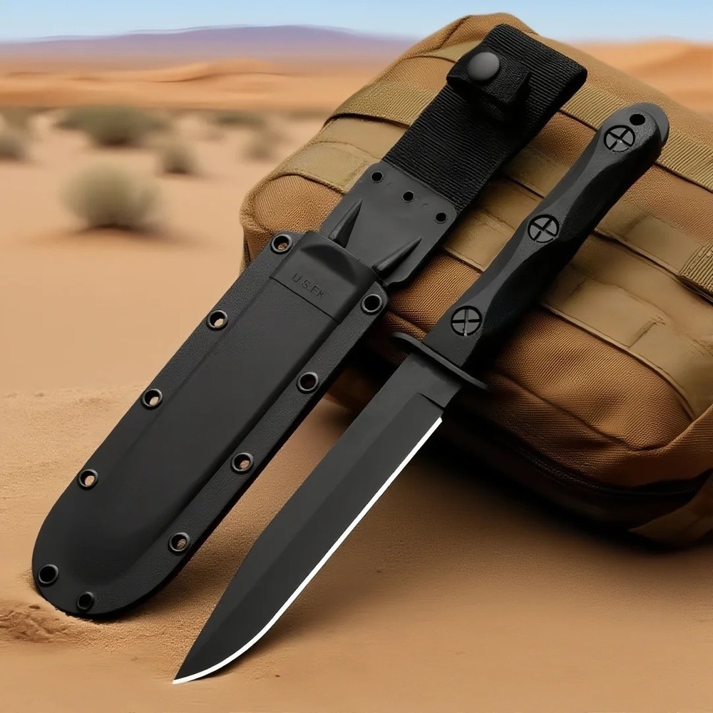 Special Forces Ops Marine Knife Dagger Weapon Single Double Edge Combat Tactical