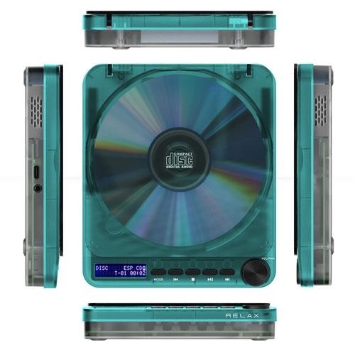 RELAX PIXEL TUNES Bluetooth CD Player Inspired by first-generation iMac