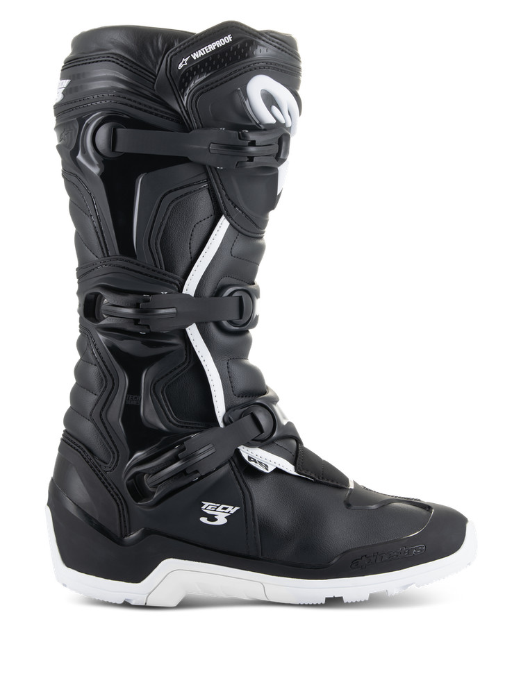 Alpinestars Tech 3 Enduro Waterproof Boots Black/White Size 9