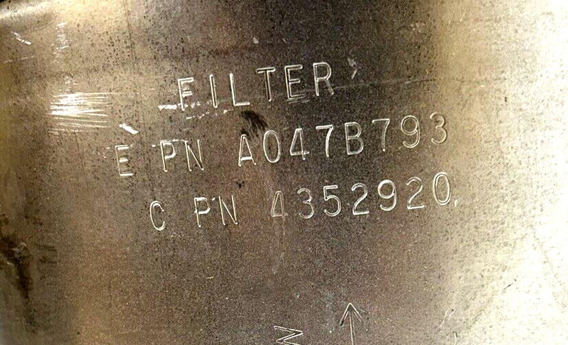 4352920 Cummins Diesel Particulate Filter Freightliner Kenworth Peterbilt