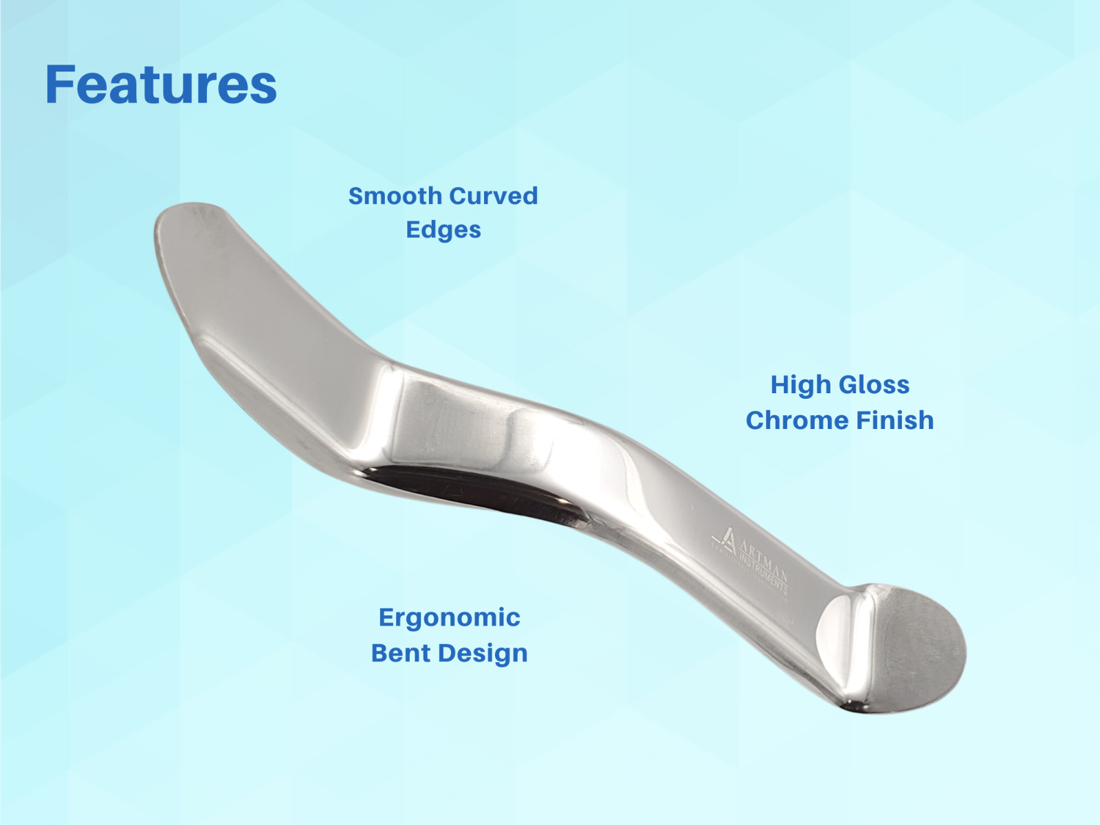 3 PCS Minnesota Cheek Retractors Surgical Dental Instruments ARTMAN