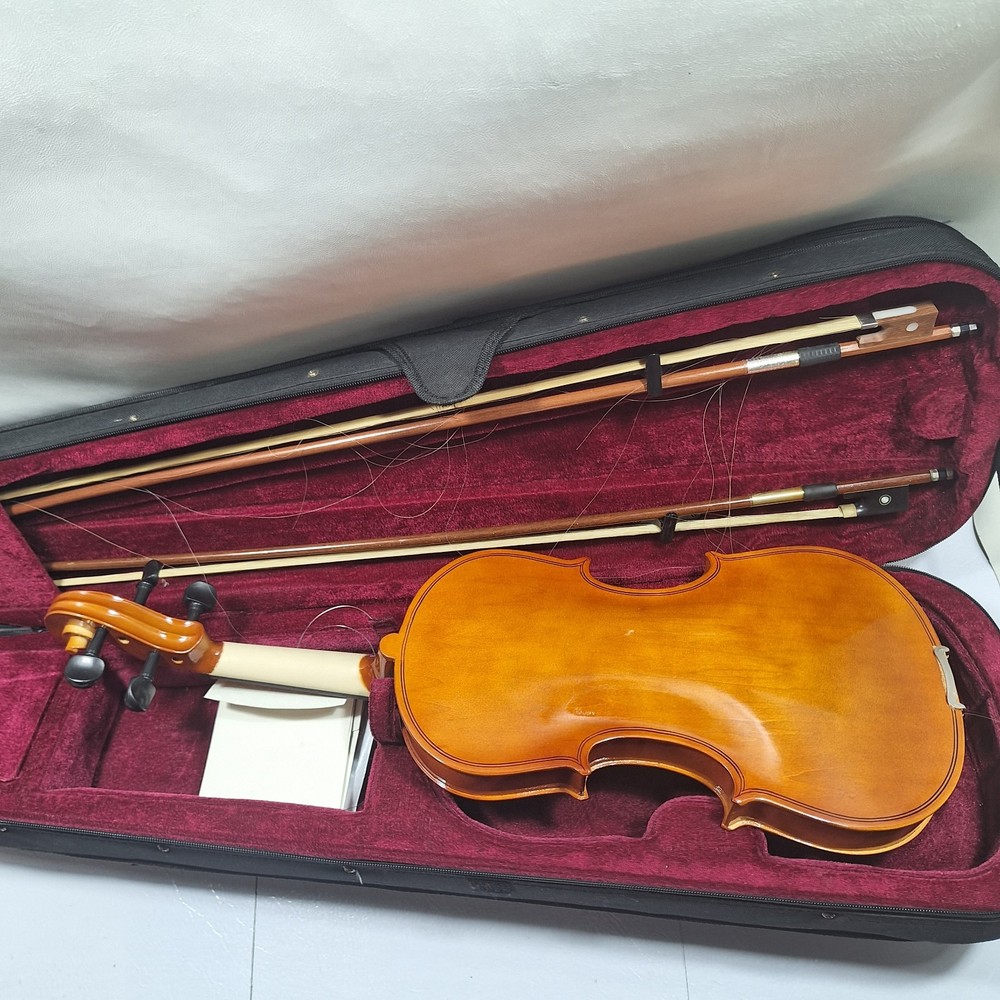 Mendini By Cecilio Violin, Student Beginner Kit w/ Case