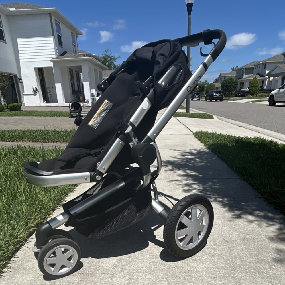 Quinny Buzz Rocking Black Standard Single Seat Stroller
