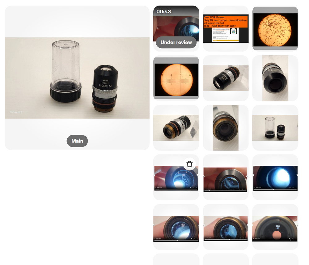 Nikon Plan FL2 0.08 160/- Microscope Objective RMS 34720