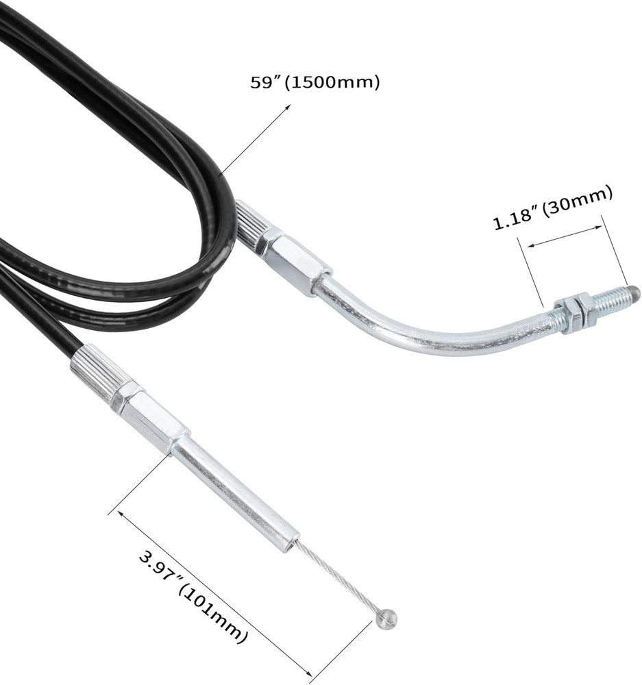 Shift Reverse Cable Compatible with Talon Maxxam 150 150Cc Buggy 539-1000 Go Kar