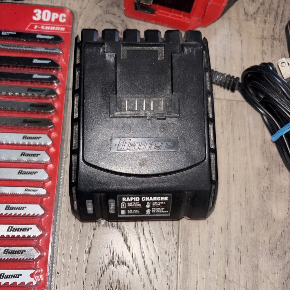 Bauer 20V Cordless Li-Ion 3 Tool Combo Kit