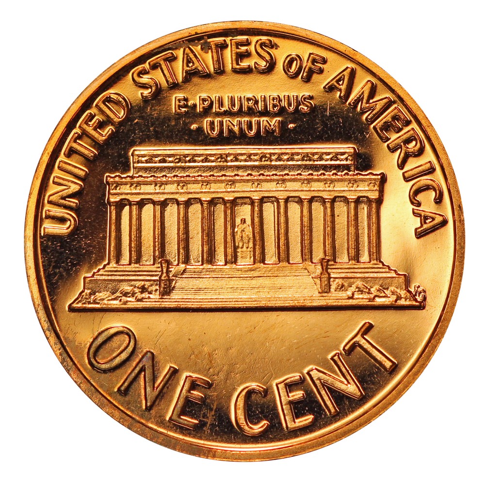 1973 -S Lincoln Memorial Cent Gem Proof Single Coin