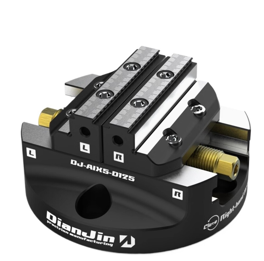 4/5-axis quick-change fixture CNC machining center disc type concentric vise