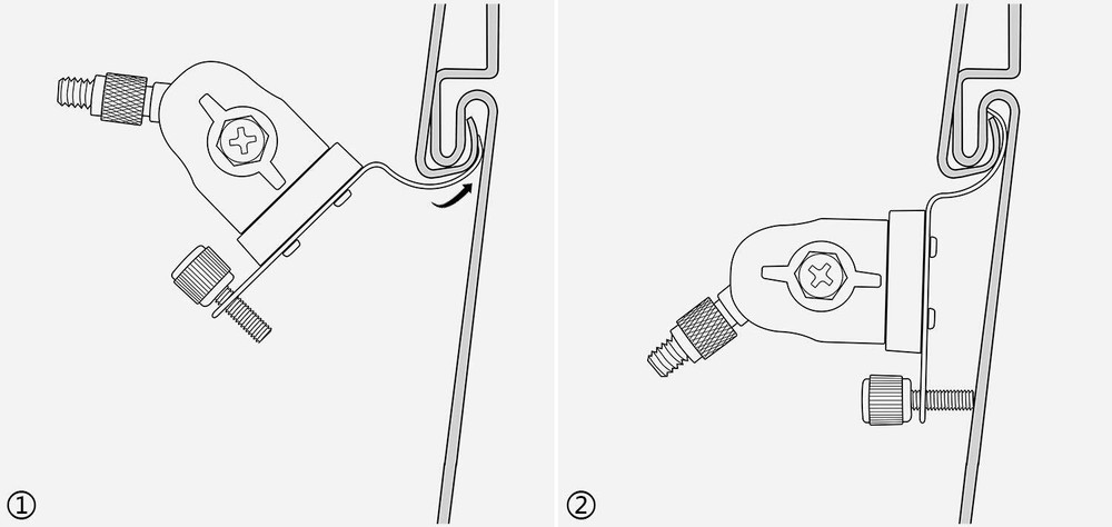 HOLACA Universal Siding Clips Hook Mount for Arlo & Ring Security Cameras